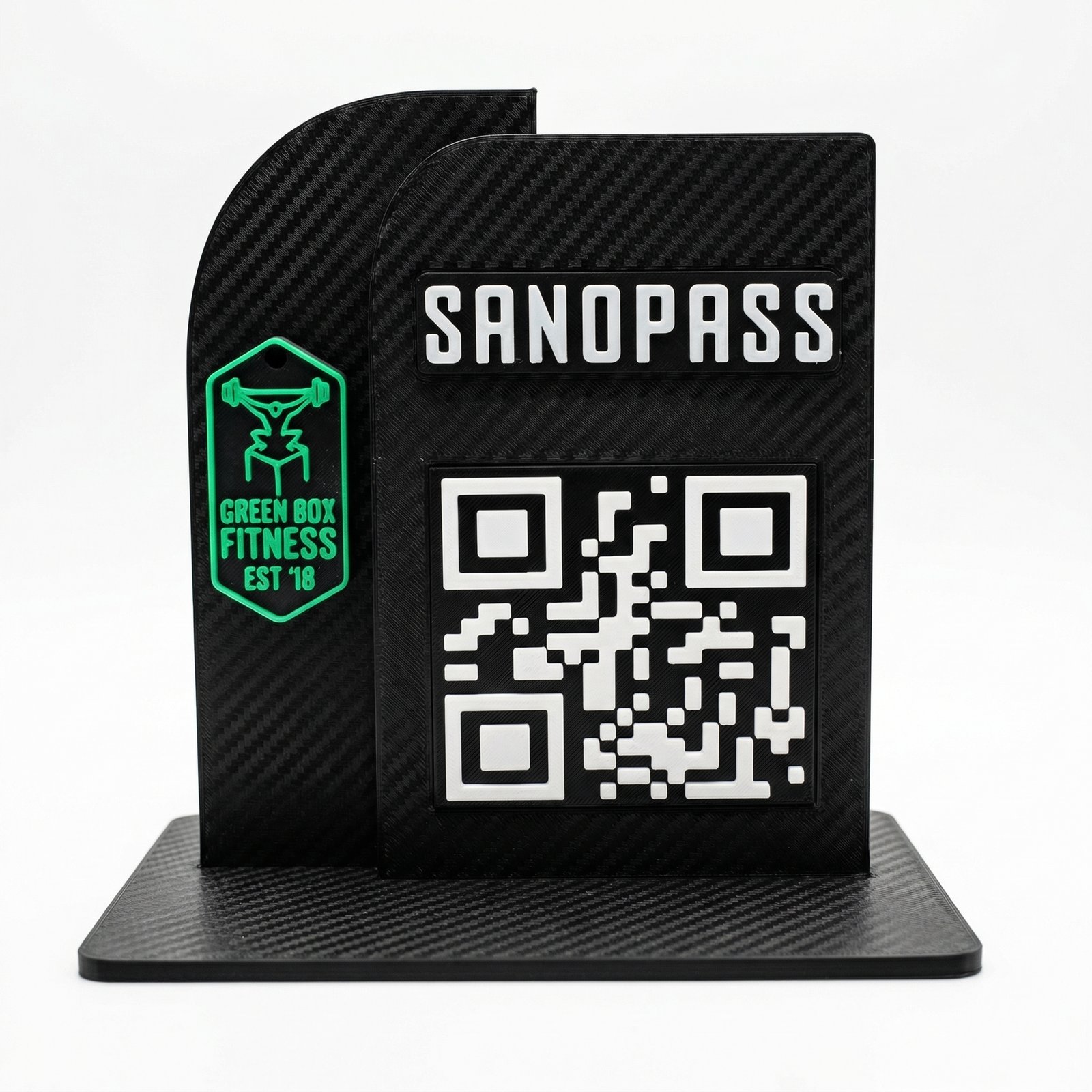 Sanopass QR Code Stand